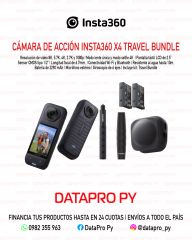 Cámara de Acción Insta360 X4 Travel Bundle